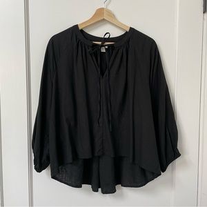 DRAPEY HI/LOW BLOUSE